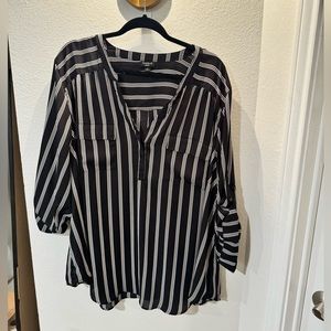 Harper Pullover 3/4 Sleeve Blouse